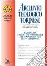 Archivio Teologico Torinese (2013) (2) libro