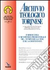 Archivio Teologico Torinese (2013) (2) libro