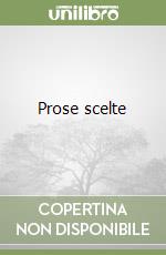 Prose scelte libro