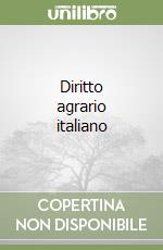 Diritto agrario italiano libro