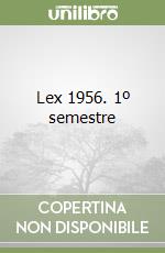 Lex 1956. 1º semestre libro