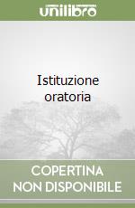 Istituzione oratoria libro