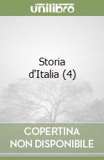 Storia d'Italia (4) libro