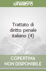 Trattato di diritto penale italiano (4) libro