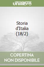 Storia d'Italia (18/2) libro