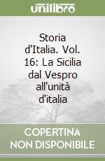 Storia d'Italia. Vol. 16: La Sicilia dal Vespro all'unità d'italia libro