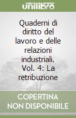 Quaderni di diritto del lavoro e delle relazioni industriali. Vol. 4: La retribuzione libro