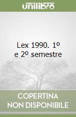 Lex 1990. 1º e 2º semestre