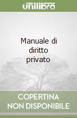 Manuale di diritto privato (1) (1) libro