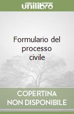 Formulario del processo civile