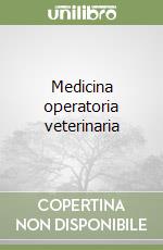 Medicina operatoria veterinaria libro