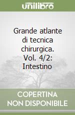 Grande atlante di tecnica chirurgica. Vol. 4/2: Intestino libro