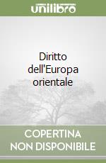 Diritto dell'Europa orientale libro