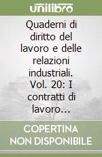 Quaderni di diritto del lavoro e delle relazioni industriali. Vol. 20: I contratti di lavoro internazionali libro