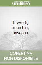 Brevetti, marchio, insegna libro