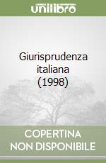 Giurisprudenza italiana (1998) libro