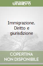 Immigrazione. Diritto e giurisdizione libro