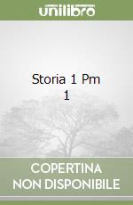 Storia 1 Pm 1 libro