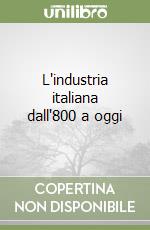 L'industria italiana dall'800 a oggi libro