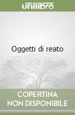 Oggetti di reato libro