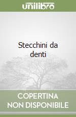 Stecchini da denti libro