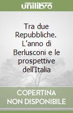 Tra due Repubbliche. L'anno di Berlusconi e le prospettive dell'Italia libro