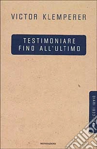 Testimoniare fino all'ultimo libro
