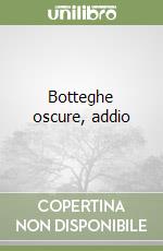 Botteghe oscure, addio libro