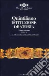 L'istituzione oratoria. Vol. 2 libro