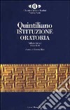 L'istituzione oratoria. Vol. 3 libro