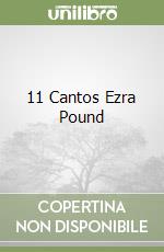 11 Cantos Ezra Pound libro