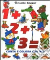 1+2+3= conta e colora con noi libro