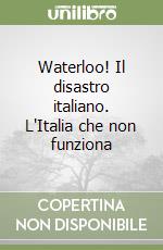 Waterloo! Il disastro italiano. L'Italia che non funziona libro