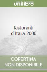 Ristoranti d'Italia 2000 libro