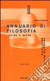 Seconda navigazione. Annuario di filosofia 2000 libro