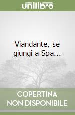 Viandante, se giungi a Spa... libro