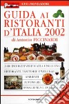 Guida ai ristoranti d'Italia 2002 libro