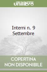 Interni n. 9 Settembre libro