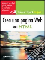 Crea una pagina web con HTML libro