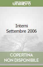 Interni Settembre 2006 libro