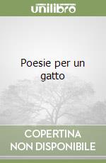 Poesie per un gatto libro