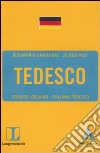 Langenscheidt. Tedesco. Tedesco-italiano, italiano-tedesco libro