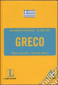 Langenscheidt. Greco. Greco-italiano, italiano-greco libro