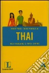Langenscheidt. Thai per viaggiare e farsi capire libro