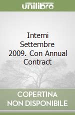 Interni Settembre 2009. Con Annual Contract libro