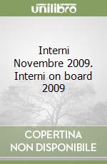 Interni Novembre 2009. Interni on board 2009 libro