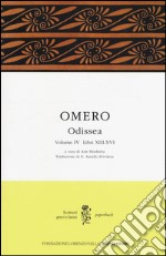 Odissea. Testo greco a fronte. Vol. 4: Libri XIII-XVI libro