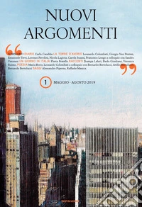 Nuovi argomenti (2019). Vol. 1: Maggio-agosto libro