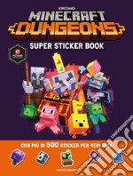 Minecraft Dungeons. Super sticker book libro