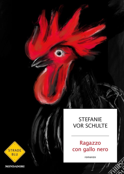 Ragazzo con gallo nero